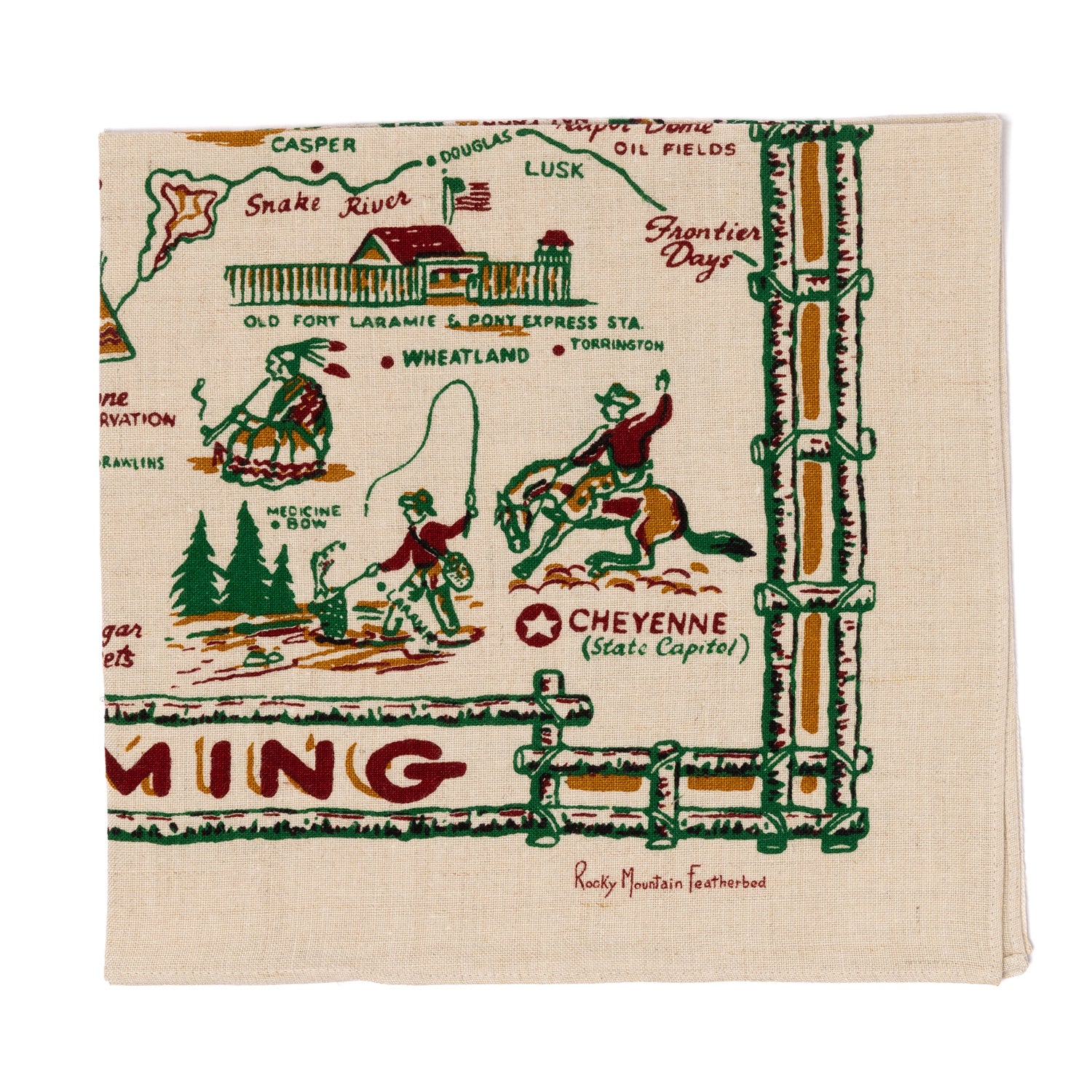 RMFB x MJ:  Bandana "Wyoming" aus reinem Hanf
